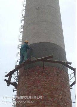 烟囱风化水泥粉刷加固 水泥烟筒碳纤维加固