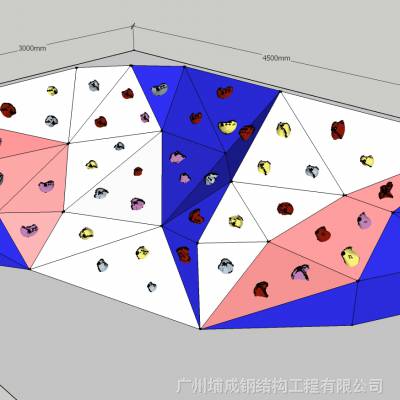 家庭攀岩壁墙板厂家,产业园区办公楼攀岩墙攀石墙设计、定做工厂店