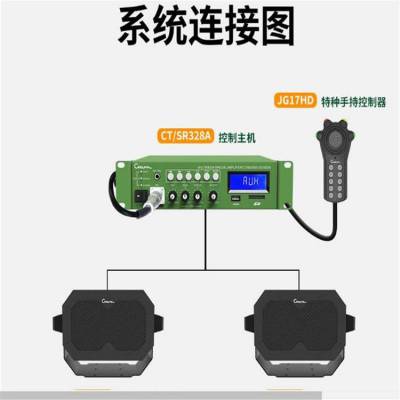 多功能车载强声喊话器