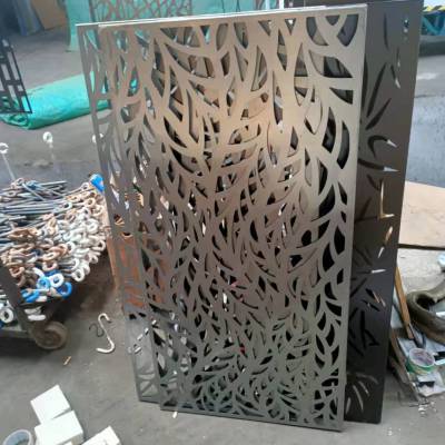 钢板加工定制激光切割雕刻镂空护栏