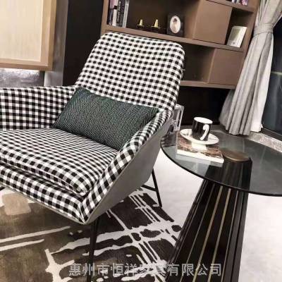 简约样板房家具定制 样板房家具订做厂家 恒祥家具