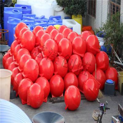 出售500*700聚氨酯发泡塑料浮筒 警示浮球 异形滚塑加工