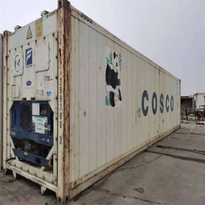 青岛上海宁波 大连出售二手集装箱 冷藏箱 可以改造