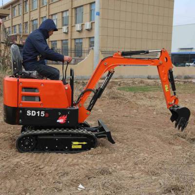 烟台室内用的小挖机 15小型挖掘机履带微型挖掘机价格