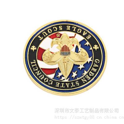 周年校庆定做 深圳金属厂家 活动庆典纪念章订做 上海厂