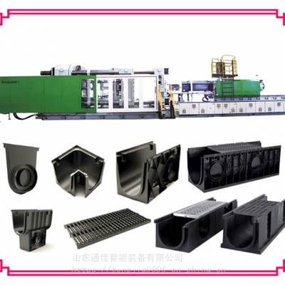 农田水利罐溉渠道闸门注塑机价格排水渠盖板注塑机