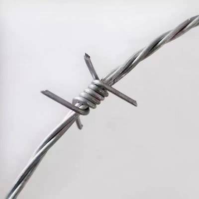 双股刺绳 工程刺绳铁蒺藜 边界防护刺网