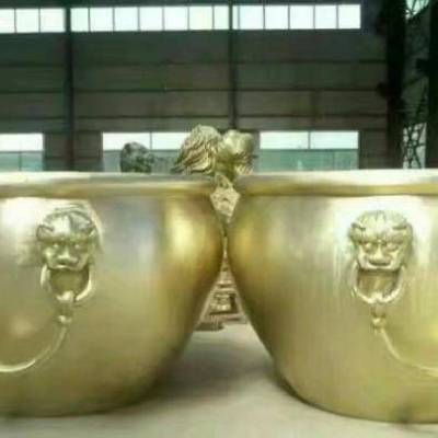 文化景观铜缸雕塑厂 白钢构件 抽象景观铜缸雕塑