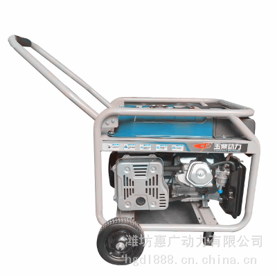 玉柴动力YC6500E汽油发电机组 5KW单相发电机 单缸风冷汽油机