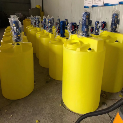地下室雨水收集系统 100加药絮凝装置 加药消毒装置 加药桶 搅拌机 计量泵