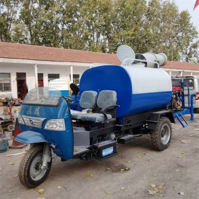 陕西清涧工地抑尘洒水车农用三轮喷洒车绿化小型农用喷洒车大型