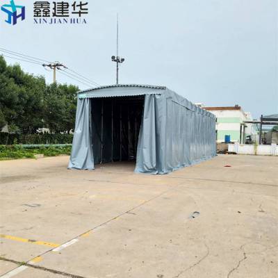 无锡崇安 全封闭加厚保暖帐篷 单排立柱折叠棚 雨蓬选材