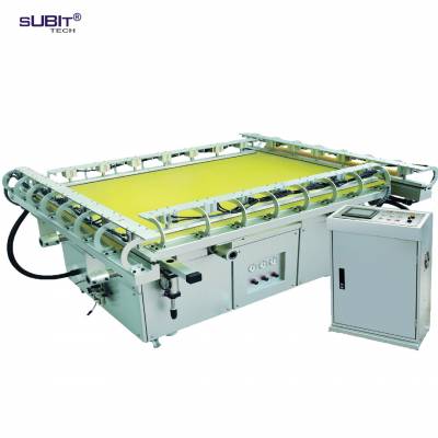 苏比特智能全自动整体式拉网机_印染纺织印刷精密型拉网机现货