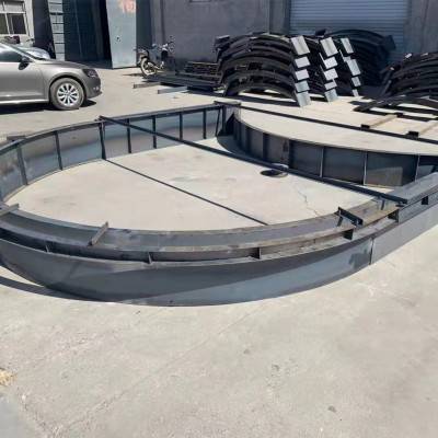高速拱形骨架模具 可使用脱模剂脱模 拱形骨架钢模具 山东德州