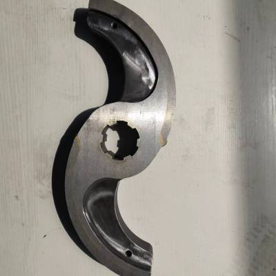 无丝网模头S型排渣刀 睿七无网换网器刮刀 不易磨损 寿命长