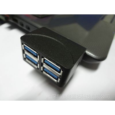 奥蓝拓笔记本4口USB3.0转接卡EXPRESS CARD 34MM 扩展卡