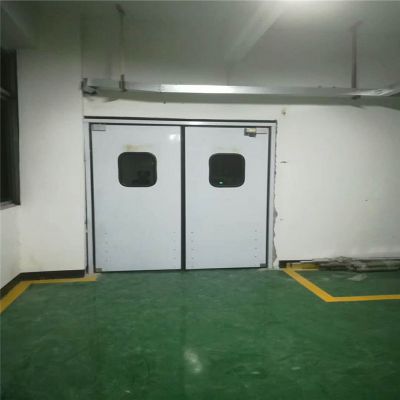 东 莞不锈钢防撞自由门 自由防撞门 自动升降门