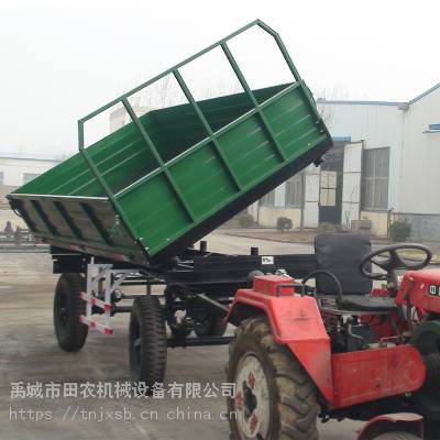 高护栏拖车粮食运输拖车