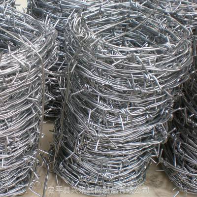 热镀锌刺绳网生产 正反拧防护网 防攀爬刺线长度