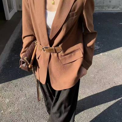 电商直播深度货外套 KATSURINA西装 休闲商务女装