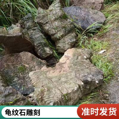 庭院大型奇石 轩阳 异形龟纹石 公园装饰景观石 任意挑选