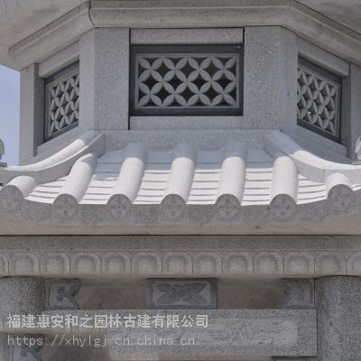 石雕凉亭 石头寺庙石雕凉亭 石雕凉亭图片