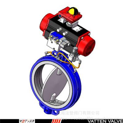 锂电池石墨粉膨胀蝶阀-气动膨胀蝶阀-上海法登阀门