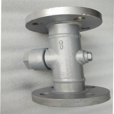 仁怀市机电市场铸钢蒸汽法兰疏水器 CS49H -16/25C DN50法兰连接疏水阀 热动力
