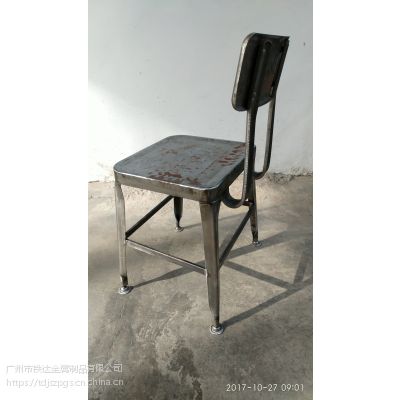 简约现代广州餐厅椅子铁达金属工业风格