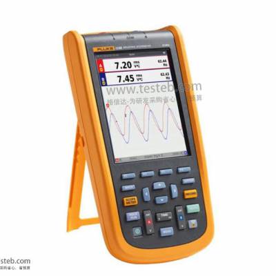 福禄克Fluke 125B手持式示波器万用表40MHz可测电能质量