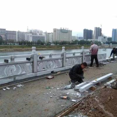 河南石栏杆 河道景区石材防护栏 大理石镂空石栏板石旭免费样品