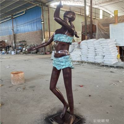 西方女神雕塑图片 房地产人物雕像 佛山宏骏雕塑