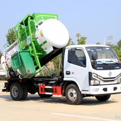 丰台勾臂垃圾车多少钱一台 北京14吨勾臂式垃圾车