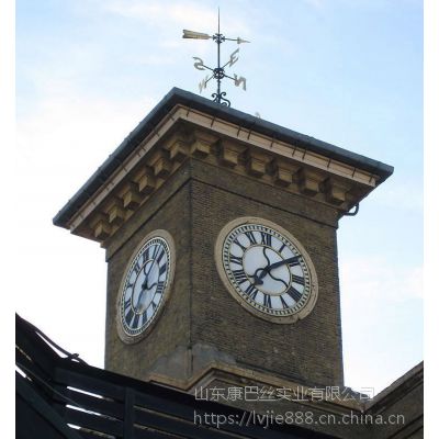 室外建筑塔钟学校大门钟教堂挂钟防水报时挂钟大面钟屋顶挂钟