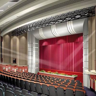 河南南阳定制舞台幕布三门峡电动会议舞台幕布会场开合幕