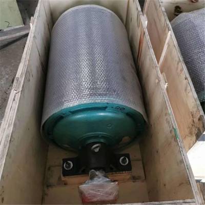 油冷式电动滚筒外置式电动滚筒改向滚筒输送带用包胶传动滚筒