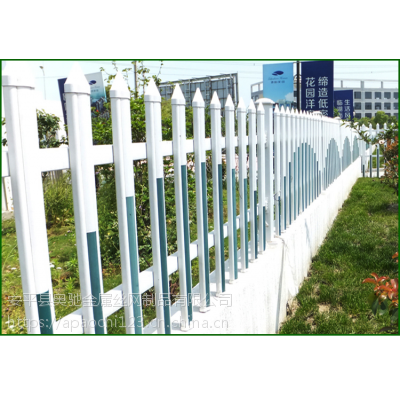 供应 PVC塑钢社区护栏1.2米高白色