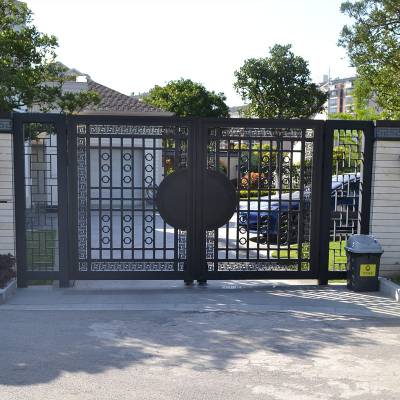 【牧匠】【南通诚招代理商】铝合金别墅大门 铸铝花园入户门 铝艺庭院大门 0元上样