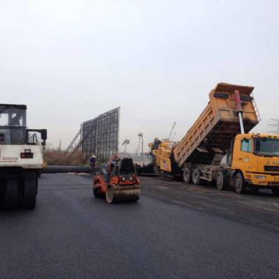 深圳彩色沥青路面价格，社区铺设沥青路修路工程