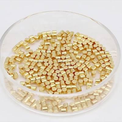 电子束蒸发镀膜au高纯金颗粒99999φ33mm小包装