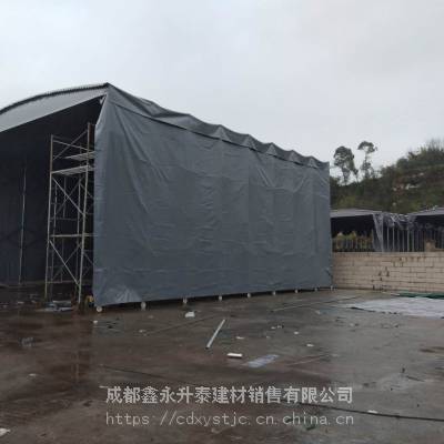 南充阆中户外活动遮阳雨棚 移动停车棚厂家定制