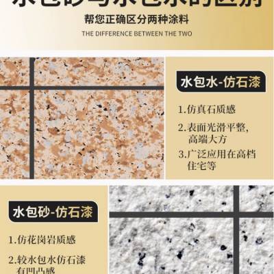 成都天然真石漆防腐防水涂料工厂