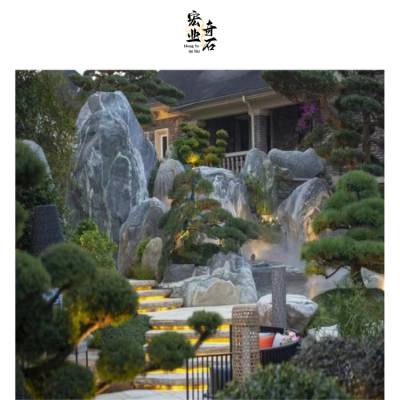 日照泰山石工程造景石/泰山石假山制作/山东泰山石公园摆景石