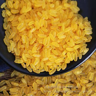 整条粗粮复合黄金米生产机器 富硒杂粮米挤压制粒机