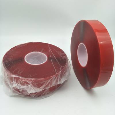 红膜透明亚克力 丙烯酸泡棉胶带 密封条泡棉胶带