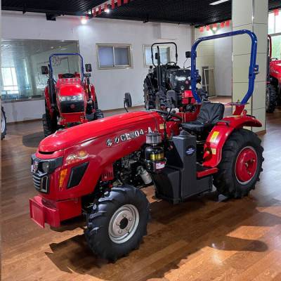 东方红70马力中桥四驱旋地机 涡轮增压大马力四轮拖拉机