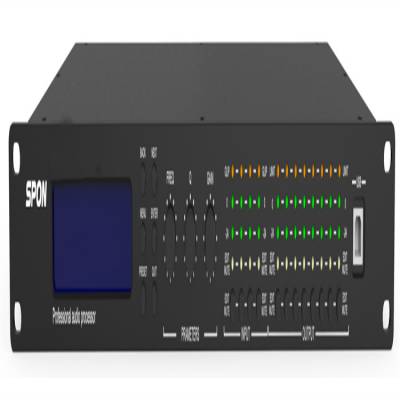 SPON/世邦/4进8出音频处理器SAP-F48户外同轴音箱