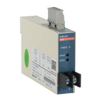 安科瑞超薄单相电流变送器BD-AI输出4-20mA或0-5V DC信号