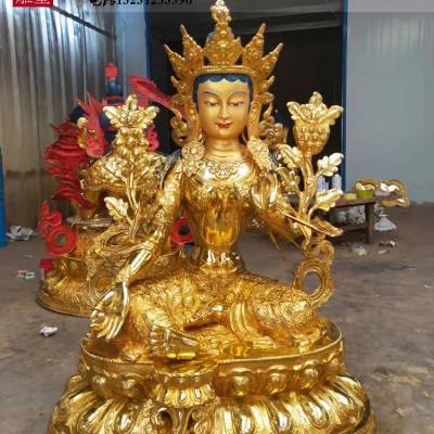 z21紫銅純銅仗劍度母佛銅佛像 z21紫銅純銅仗劍度母佛銅佛像
