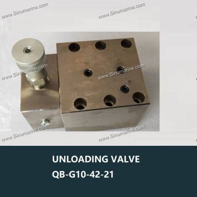 UNLOADING VALVE QB-G10-42-21 for deck crane 克令吊卸荷阀